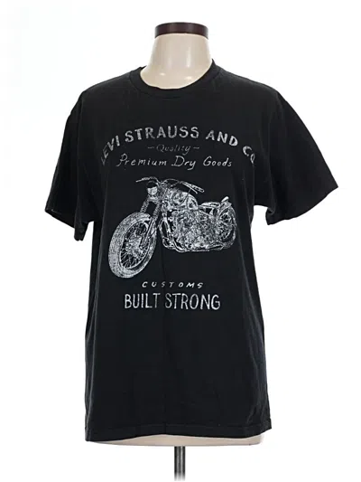 Pre-owned Levi's Short Sleeve T-shirt In Black