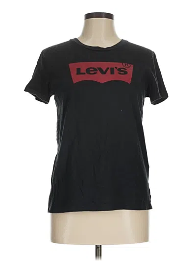 Pre-owned Levi's Short Sleeve T-shirt In Black