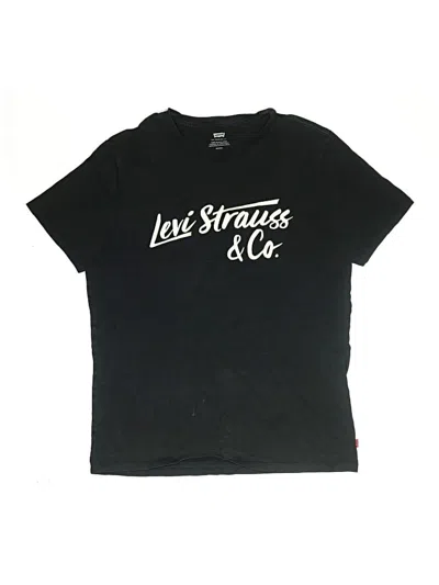 Pre-owned Levi's Kids'  Short Sleeve T-shirt In Black