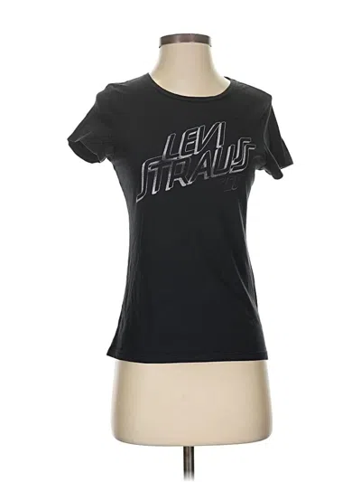 Pre-owned Levi's Short Sleeve T-shirt In Black