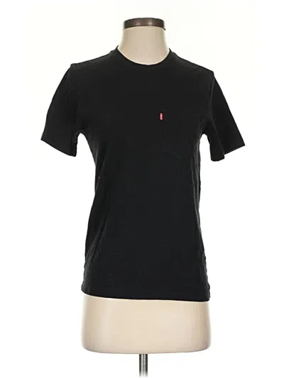 Pre-owned Levi's Short Sleeve T-shirt In Black