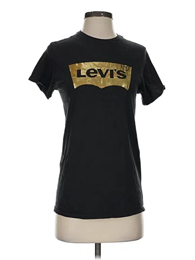 Pre-owned Levi's Short Sleeve T-shirt In Black