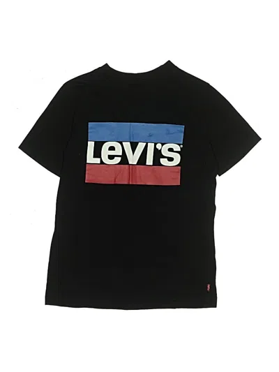 Pre-owned Levi's Kids'  Short Sleeve T-shirt In Black