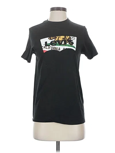 Pre-owned Levi's Short Sleeve T-shirt In Black