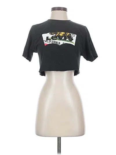 Pre-owned Levi's Short Sleeve T-shirt In Black