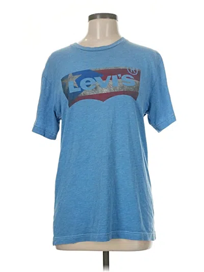 Pre-owned Levi's Short Sleeve T-shirt In Blue