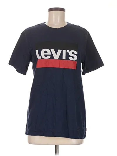 Pre-owned Levi's Short Sleeve T-shirt In Blue