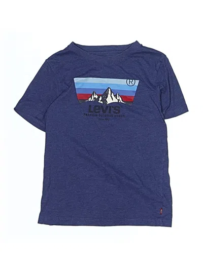 Pre-owned Levi's Kids'  Short Sleeve T-shirt In Blue