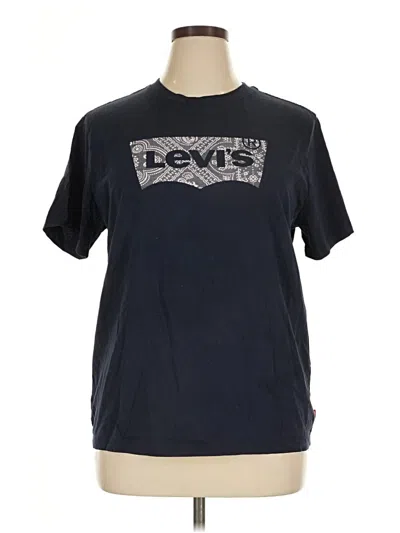 Pre-owned Levi's Short Sleeve T-shirt In Blue