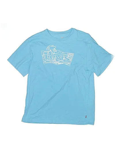 Pre-owned Levi's Kids'  Short Sleeve T-shirt In Blue