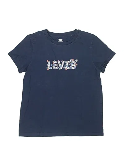 Pre-owned Levi's Kids'  Short Sleeve T-shirt In Blue