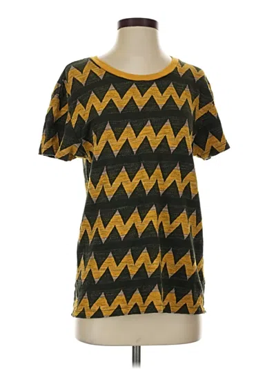 Pre-owned Levi's Short Sleeve T-shirt In Gold