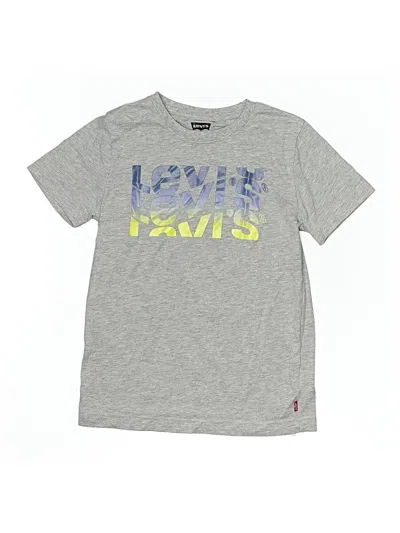 Pre-owned Levi's Kids'  Short Sleeve T-shirt In Gray