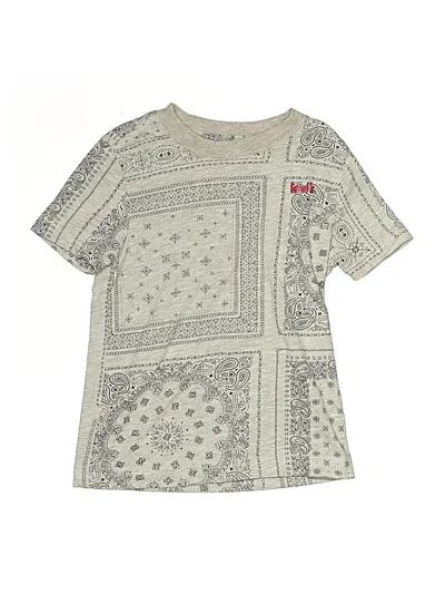 Pre-owned Levi's Kids'  Short Sleeve T-shirt In Gray
