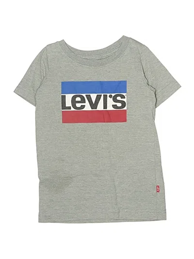 Pre-owned Levi's Kids'  Short Sleeve T-shirt In Gray