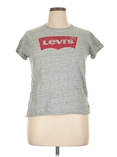 Pre-owned Levi's Short Sleeve T-shirt In Gray