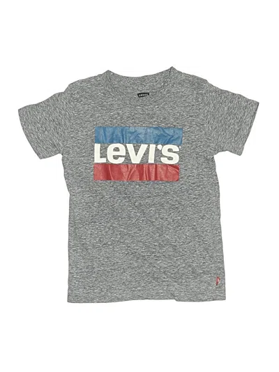 Pre-owned Levi's Kids'  Short Sleeve T-shirt In Gray
