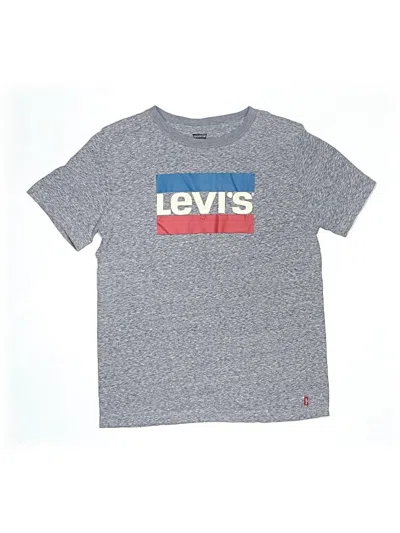 Pre-owned Levi's Kids'  Short Sleeve T-shirt In Gray