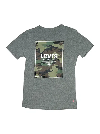 Pre-owned Levi's Kids'  Short Sleeve T-shirt In Gray