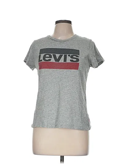 Pre-owned Levi's Short Sleeve T-shirt In Gray
