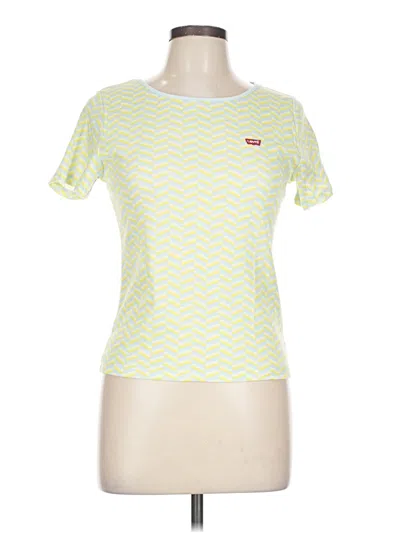 Pre-owned Levi's Short Sleeve T-shirt In Green