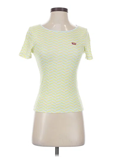 Pre-owned Levi's Short Sleeve T-shirt In Green