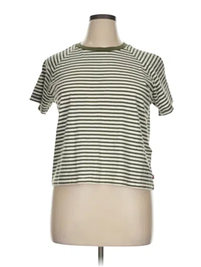 Pre-owned Levi's Short Sleeve T-shirt In Green