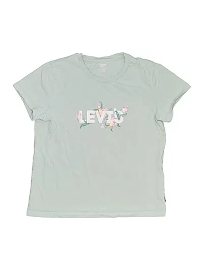 Pre-owned Levi's Kids'  Short Sleeve T-shirt In Green