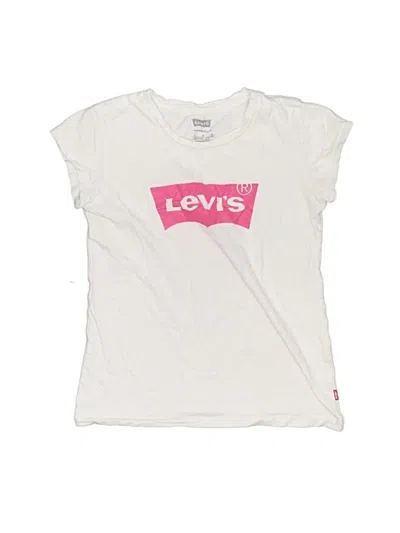 Pre-owned Levi's Kids'  Short Sleeve T-shirt In Ivory