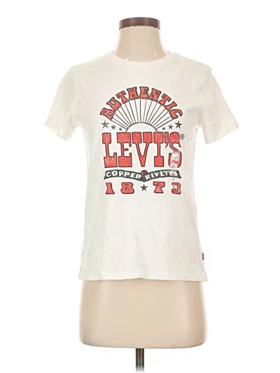 Levi's Short Sleeve T-shirt In White