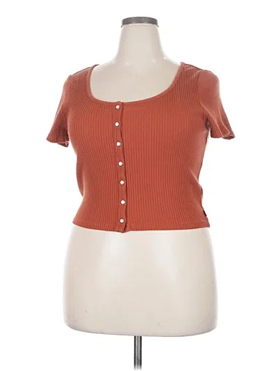 Pre-owned Levi's Short Sleeve T-shirt In Orange
