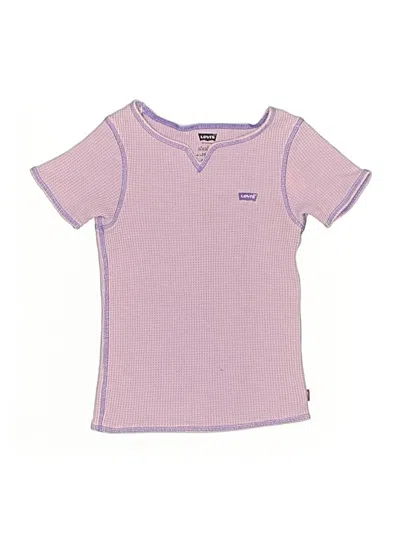 Pre-owned Levi's Kids'  Short Sleeve T-shirt In Purple