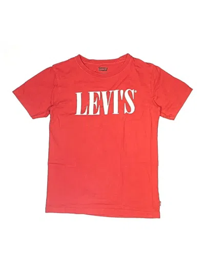 Pre-owned Levi's Kids'  Short Sleeve T-shirt In Red