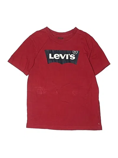 Pre-owned Levi's Kids'  Short Sleeve T-shirt In Red
