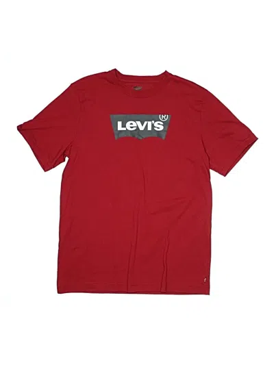 Pre-owned Levi's Kids'  Short Sleeve T-shirt In Red