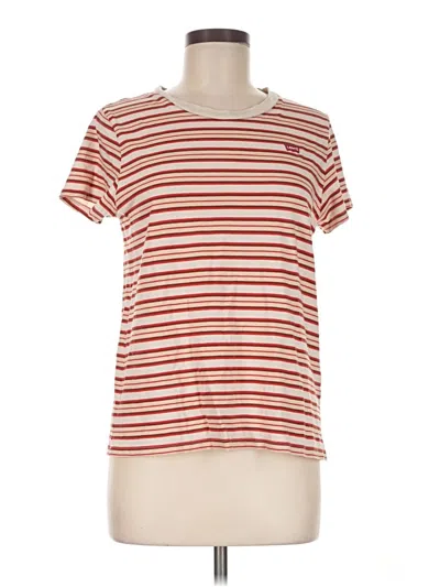Pre-owned Levi's Short Sleeve T-shirt In Red
