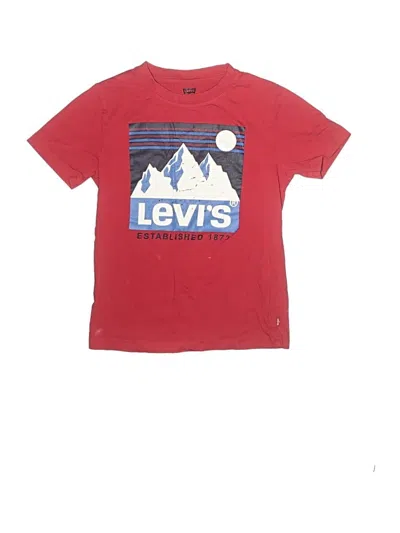 Pre-owned Levi's Kids'  Short Sleeve T-shirt In Red