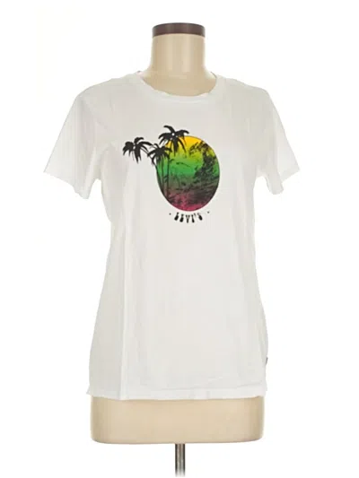 Pre-owned Levi's Short Sleeve T-shirt In White