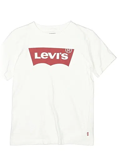 Pre-owned Levi's Kids'  Short Sleeve T-shirt In White