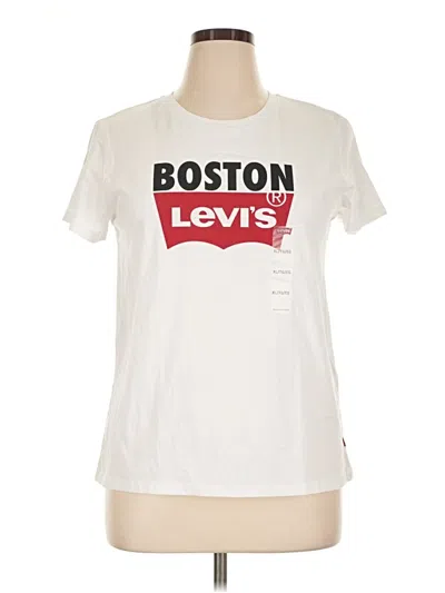 Levi's Short Sleeve T-shirt In White