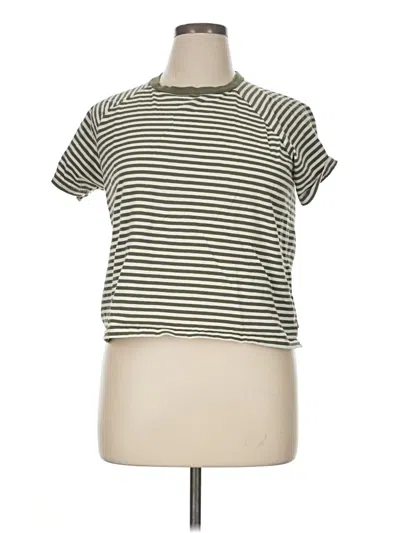 Pre-owned Levi's Short Sleeve Turtleneck In Green