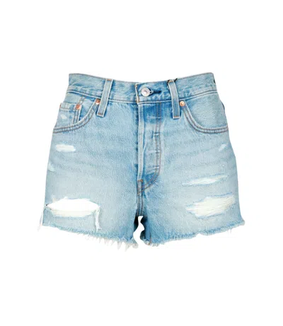 Levi's Shorts Light Denim In Blue