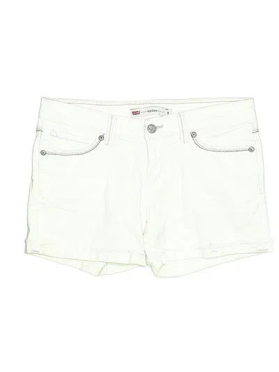 Pre-owned Levi's Shorts In White
