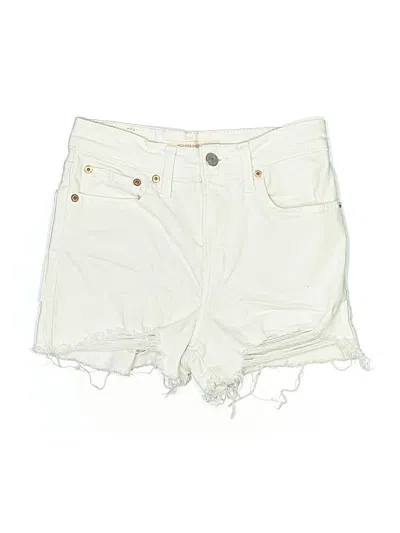 Pre-owned Levi's Shorts In White