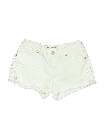Pre-owned Levi's Kids'  Shorts In White