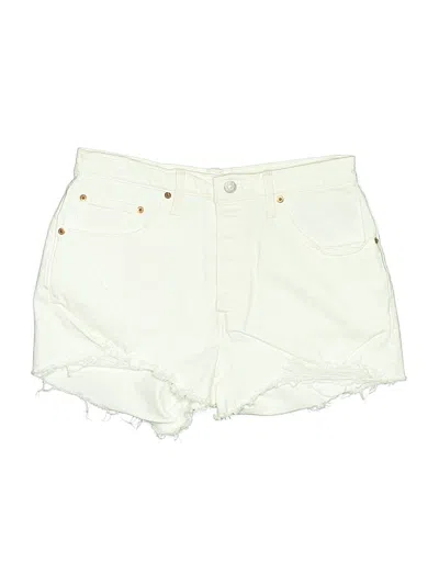 Pre-owned Levi's Shorts In White