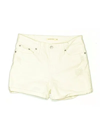 Pre-owned Levi's Shorts In White