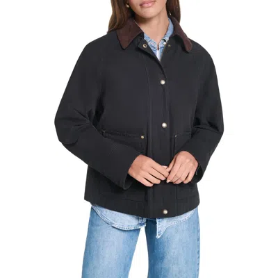 Levi's Shorty Barn Coat In Black