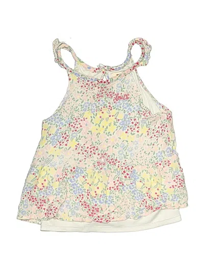 Pre-owned Levi's Kids'  Sleeveless Blouse In White