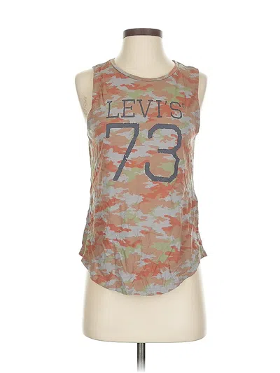 Pre-owned Levi's Sleeveless T-shirt In Brown